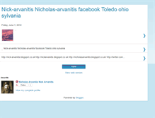 Tablet Screenshot of nicholas-arvanitis.blogspot.com