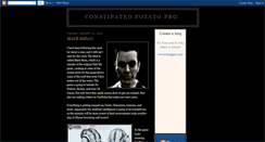 Desktop Screenshot of constipatedpotato.blogspot.com