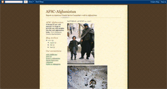 Desktop Screenshot of afsc-afghanistan.blogspot.com