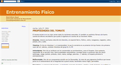 Desktop Screenshot of entrenamientofisico.blogspot.com