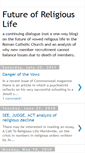 Mobile Screenshot of futureofreligiouslife.blogspot.com