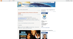 Desktop Screenshot of equipodelahumanidad.blogspot.com