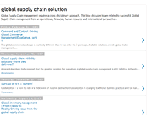 Tablet Screenshot of globalsupplychainsolution.blogspot.com