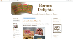 Desktop Screenshot of borneo-delights.blogspot.com