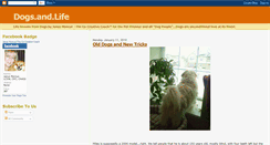 Desktop Screenshot of dogs-and-life.blogspot.com