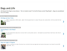 Tablet Screenshot of dogs-and-life.blogspot.com