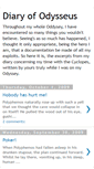 Mobile Screenshot of diaryofodysseus.blogspot.com