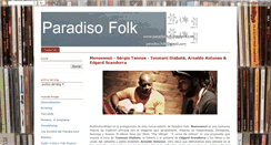 Desktop Screenshot of paradisofolk.blogspot.com