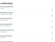 Tablet Screenshot of apisphotoblog.blogspot.com