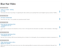 Tablet Screenshot of bluehuevideo.blogspot.com