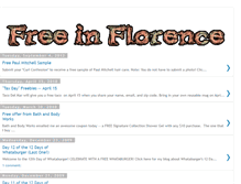 Tablet Screenshot of freeinflorence.blogspot.com