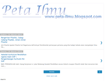 Tablet Screenshot of peta-ilmu.blogspot.com