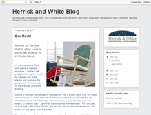 Tablet Screenshot of herrick-white.blogspot.com