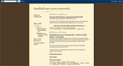 Desktop Screenshot of handballwetten.blogspot.com