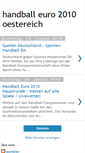Mobile Screenshot of handballwetten.blogspot.com