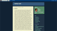 Desktop Screenshot of buffalostuff.blogspot.com