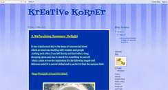 Desktop Screenshot of kreativekraftz.blogspot.com