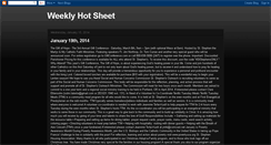 Desktop Screenshot of bulletinhotsheet.blogspot.com