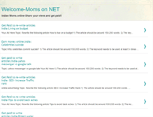 Tablet Screenshot of momsonet.blogspot.com