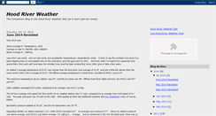 Desktop Screenshot of hoodriverweather.blogspot.com