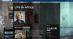 Desktop Screenshot of barbs-life-in-africa.blogspot.com