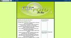 Desktop Screenshot of ciadafoto.blogspot.com