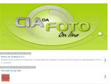 Tablet Screenshot of ciadafoto.blogspot.com