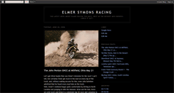 Desktop Screenshot of elmersymonsracing.blogspot.com