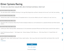 Tablet Screenshot of elmersymonsracing.blogspot.com