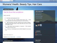 Tablet Screenshot of health-tips-women.blogspot.com