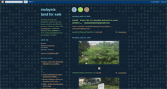 Desktop Screenshot of malaysialand.blogspot.com