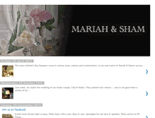 Tablet Screenshot of mariahnsham.blogspot.com