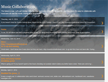 Tablet Screenshot of musiccollaboration.blogspot.com