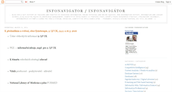 Desktop Screenshot of infonavigator.blogspot.com