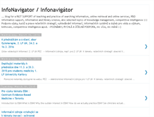 Tablet Screenshot of infonavigator.blogspot.com