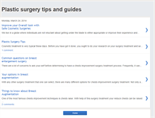 Tablet Screenshot of plasticsurgeryguru.blogspot.com