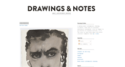 Desktop Screenshot of drawingsandnotes.blogspot.com