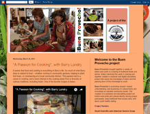 Tablet Screenshot of buenprovechoproject.blogspot.com