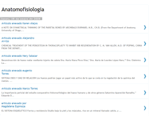 Tablet Screenshot of anatomofisiologia.blogspot.com