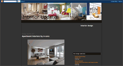 Desktop Screenshot of interiorupdates.blogspot.com