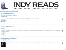 Tablet Screenshot of indyreadsalphabetaffair.blogspot.com