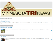 Tablet Screenshot of minnesotatrinews.blogspot.com