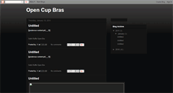 Desktop Screenshot of brasopencup.blogspot.com