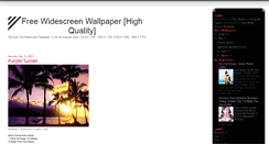 Desktop Screenshot of free-widescreen-wallpaper.blogspot.com