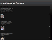 Tablet Screenshot of cewekbokingviafacebook.blogspot.com