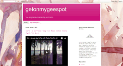 Desktop Screenshot of getonmygeespot.blogspot.com