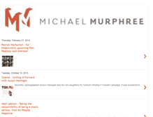 Tablet Screenshot of michaelmurphree.blogspot.com