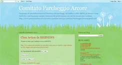 Desktop Screenshot of comitatoparcheggioarcore.blogspot.com