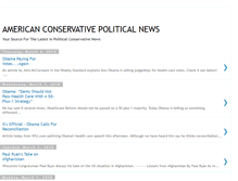 Tablet Screenshot of americanconservativenews.blogspot.com