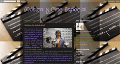 Desktop Screenshot of musicaycineespecial.blogspot.com